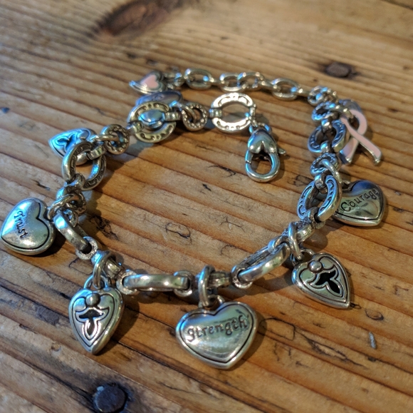 Brighton Jewelry - Brighton Breast Cancer awareness bracelet